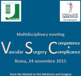 24/11: Convegno “VASCULAR SURGERY COMPETENCE & COMPLIANCE”